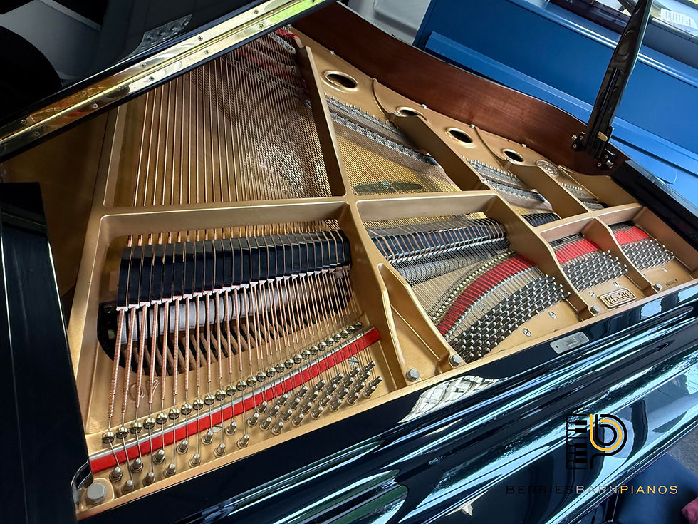 Thumbnail: Kawai GS-30 Grand Piano in Polished Black 6’ 1"