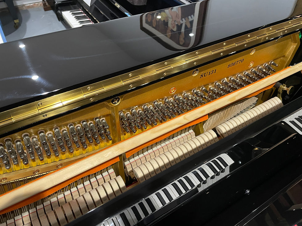 Thumbnail: Steinhoven 131 Black Gloss Upright Piano