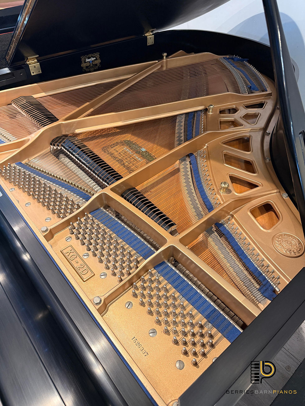 Thumbnail: Kawai KG-2D - Superb 5’10” Baby Grand Piano in Black Satin