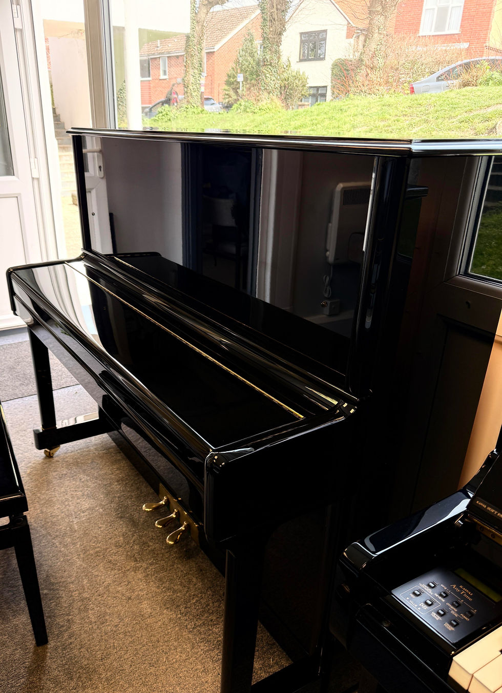 Thumbnail: Winchester UP123 Black Gloss Upright Piano (2010)