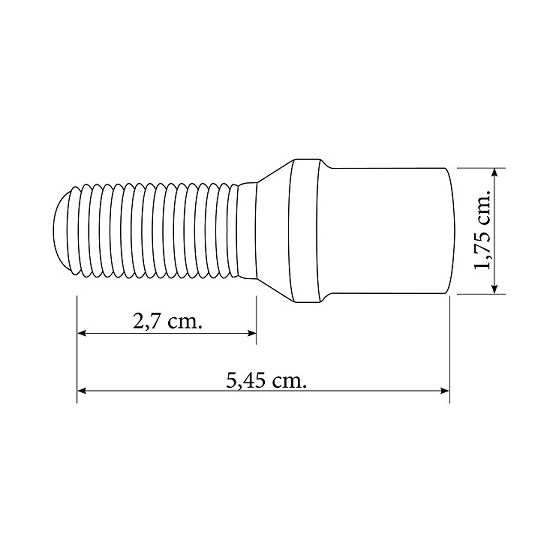 Miniatura: Tornillos de acero adonizados