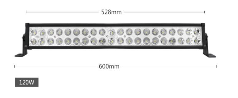 Miniatura: Barras led recta