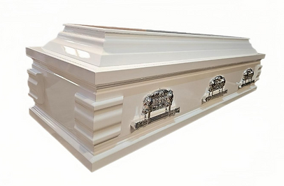 S-401 Half Glass White