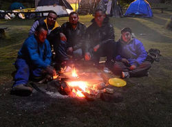 Fogatas para compartir