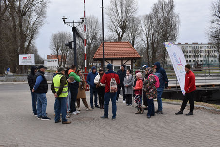 Wielkanocne zwiedzanie Giżycka – mimo chłodu frekwencja dopisała