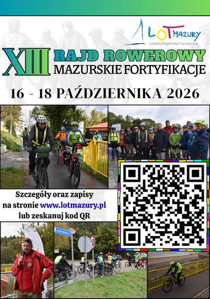 Zapisy na XIII Rajd Rowerowy „Mazurskie Fortyfikacje” już otwarte!