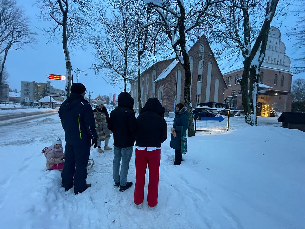 Noworoczne zwiedzanie Giżycka z przewodnikiem – podsumowanie spacerów