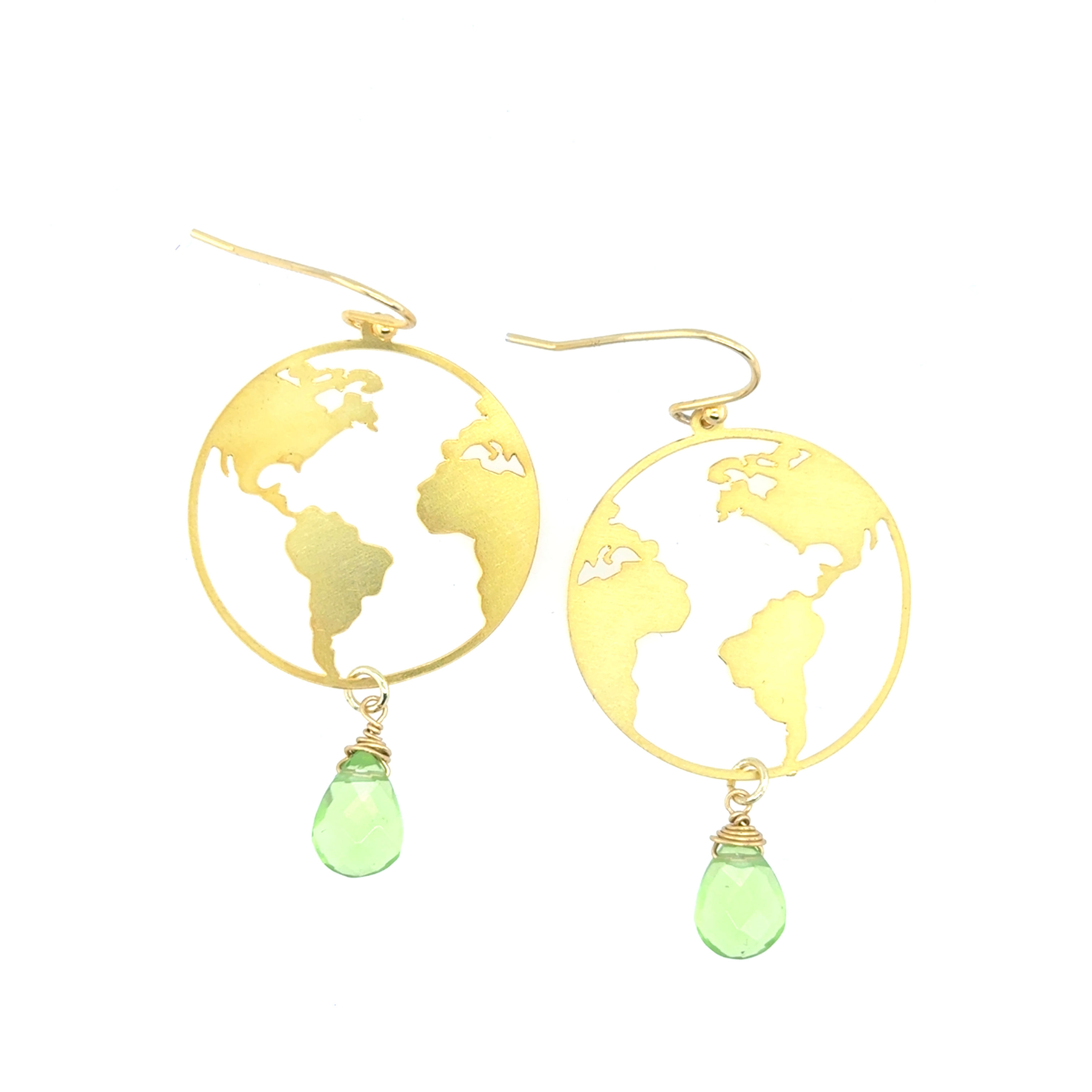 Mother Earth Peridot Earrings
