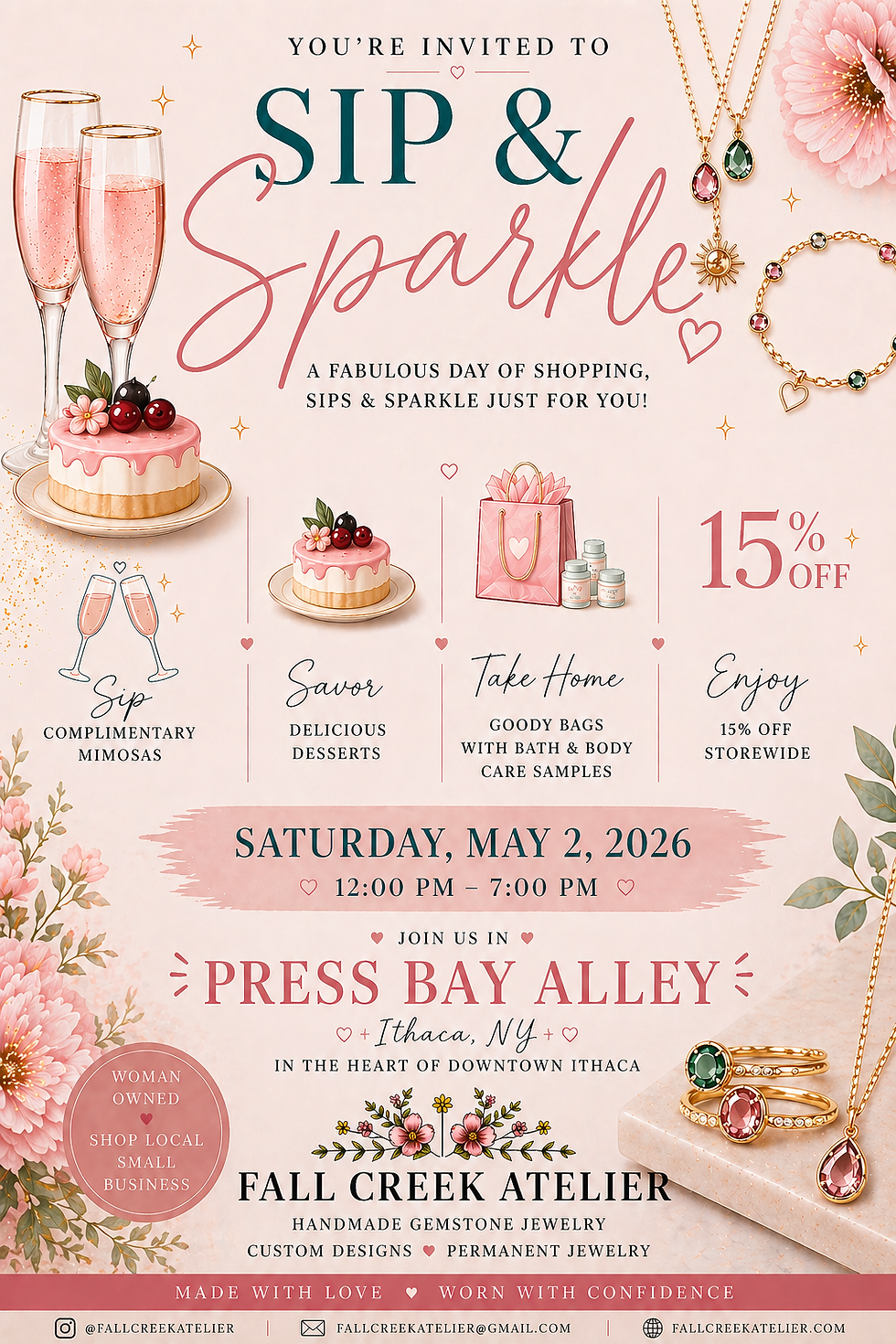 Sip & Sparkle: Spring Bloom Edition