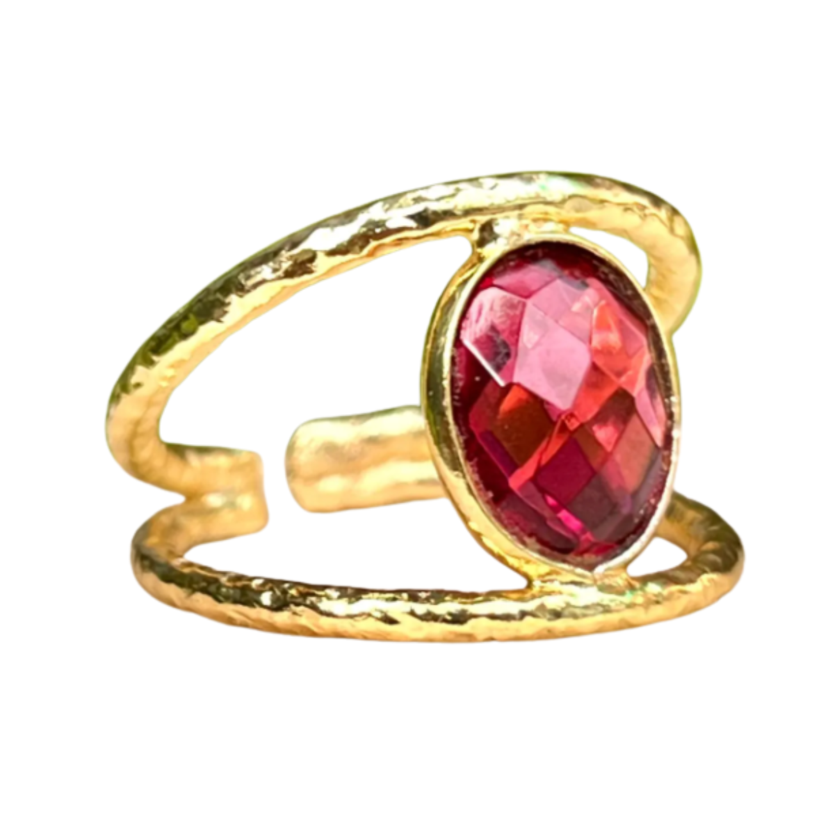 Pink Tourmaline Ring