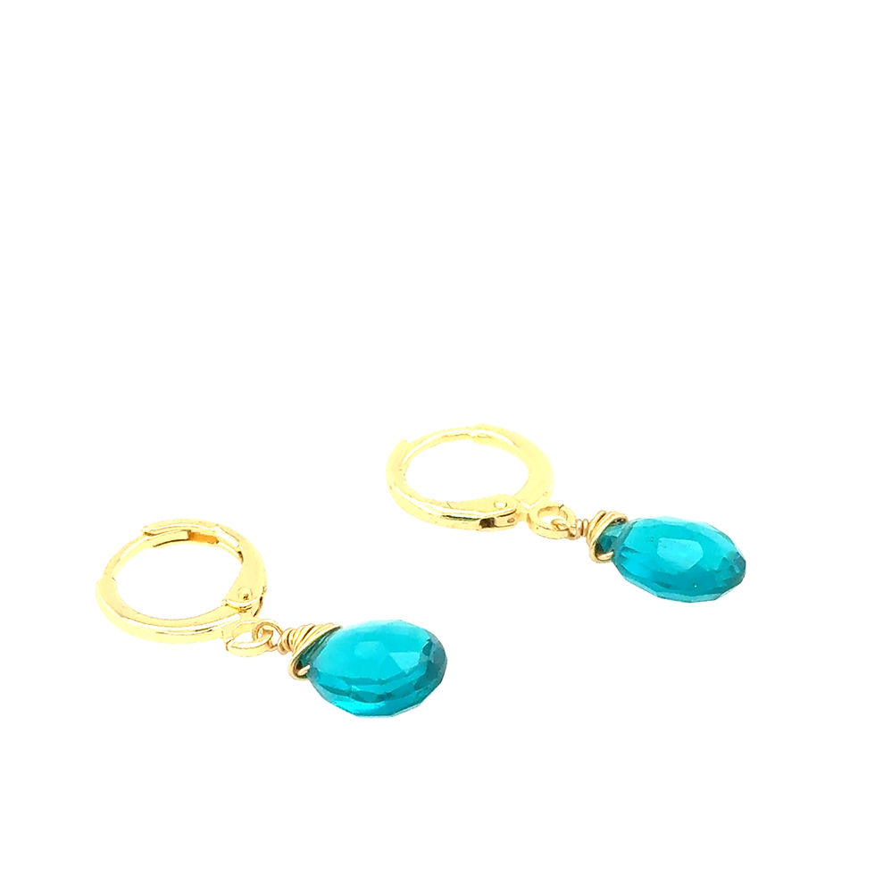 Thumbnail: Everglow Apatite Drop Earrings