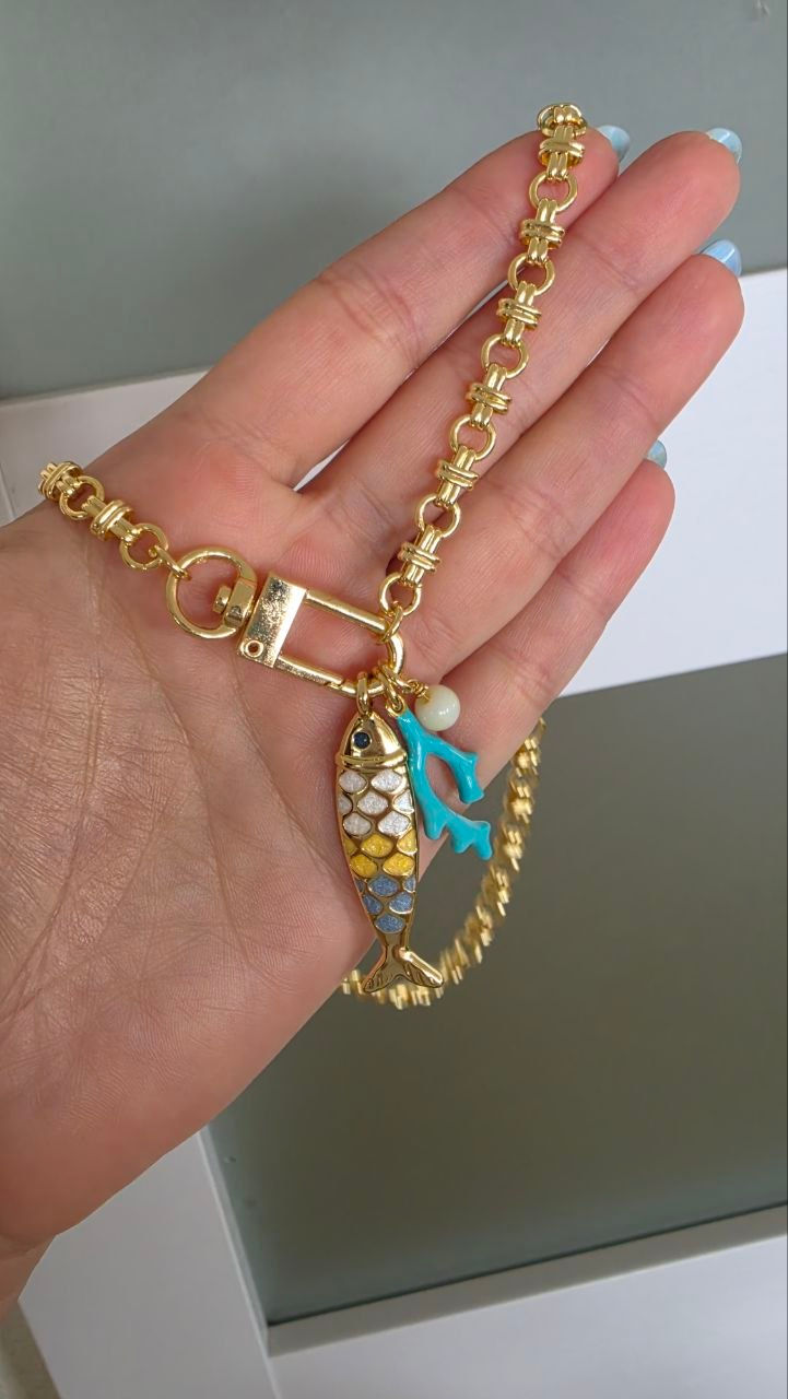 Cadena Sueño de Mar Azul