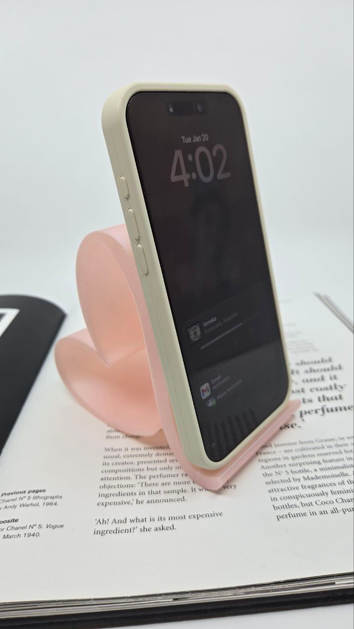 Miniatura: Porta celular corazon