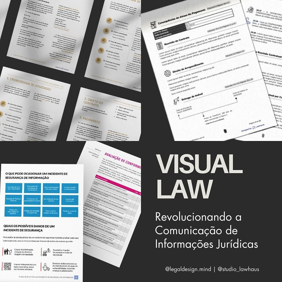 Visual Law: Revolucionando a Comunicação de Informações Jurídicas