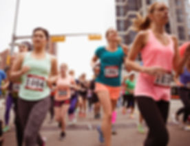 Women Running Marathon