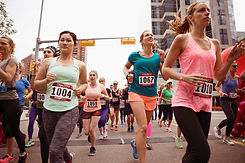 Women Running Marathon