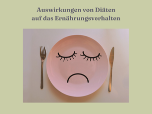 Auswirkungen von Diäten auf das Essverhalten