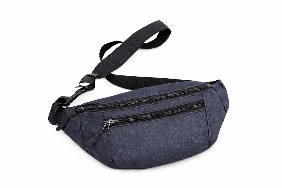 Miniaturbild: Herren-Umhängetasche in Schwarz – Robuste und zeitlose Tasche für Alltag 