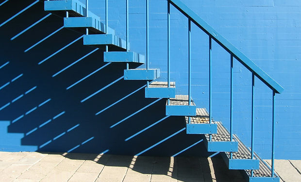 Blue Stairway