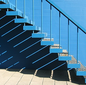 Blue Stairway