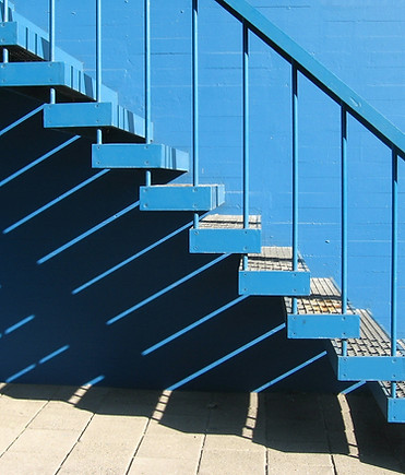 Blue Stairway