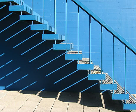 Blue Stairway