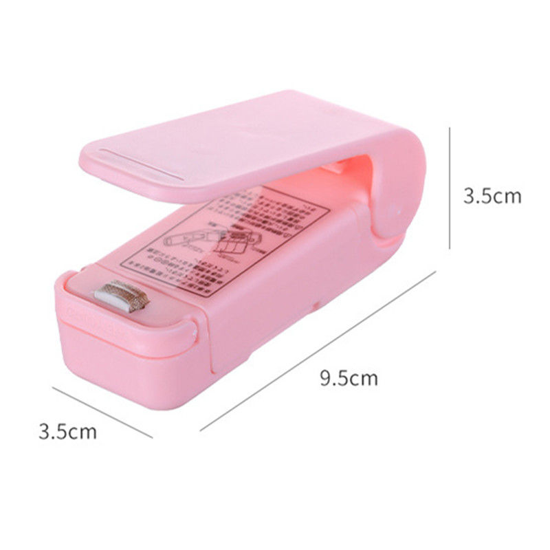 Miniatura: Seladora Portátil de Sacos e Embalagens, Mini Máquina para Fechar Sacos de Plást