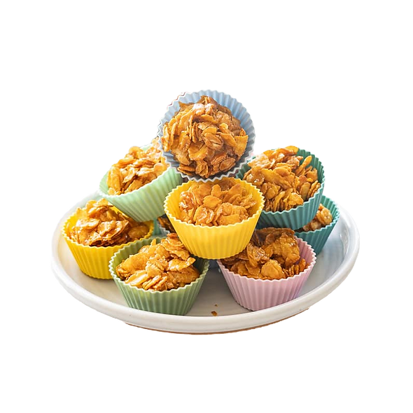 Honey cornflakes cakes at IFM Gourmet Dubai