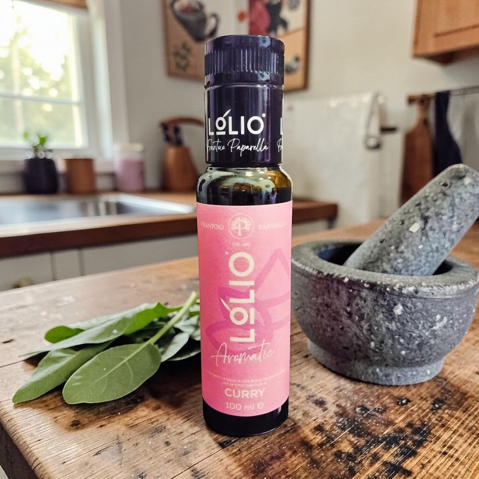 Curry Infused Extra Virgin Olive Oil – Natural Spice Flavor 100 ml