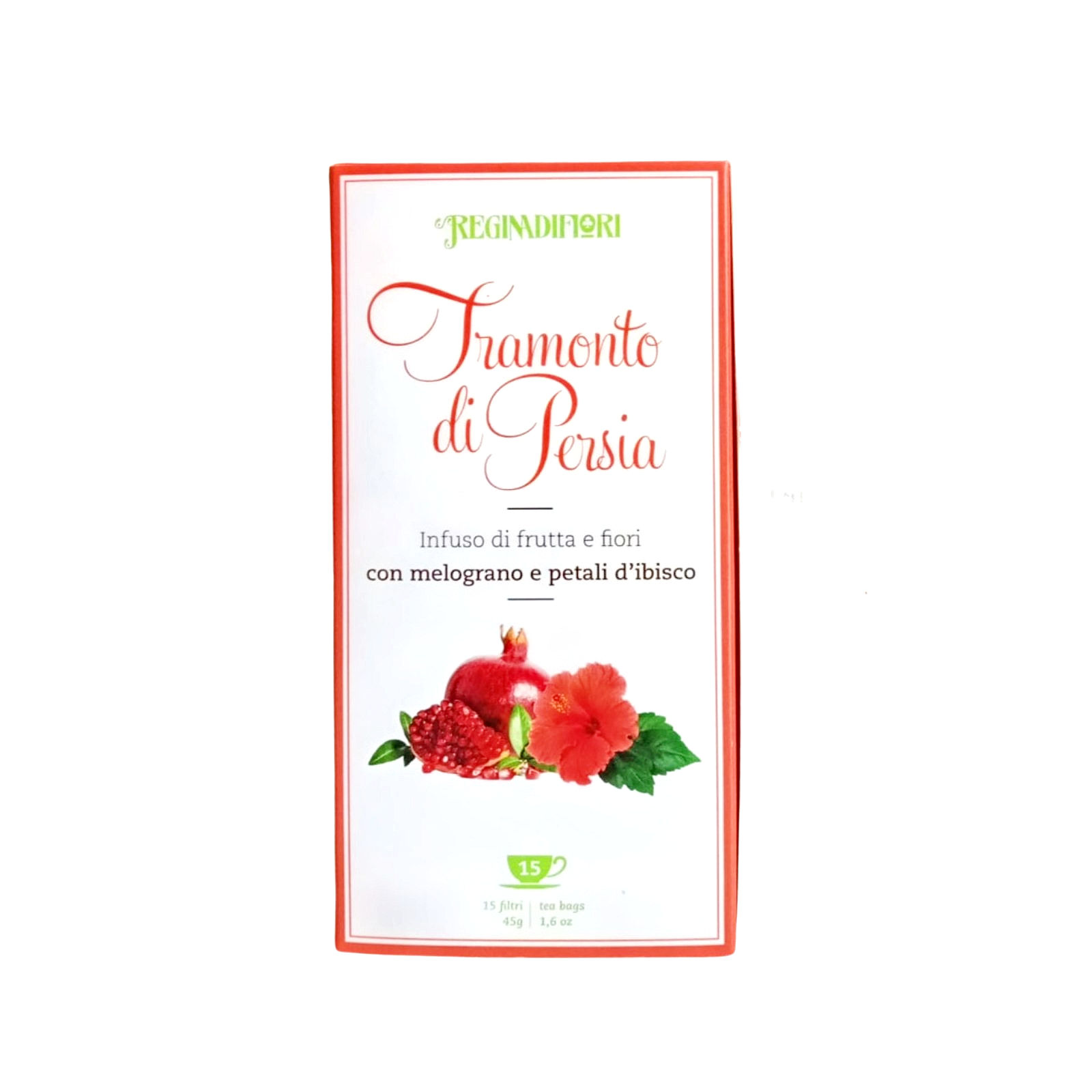 Pomegranate & Hibiscus Blossom Tea Filters | IFM Gourmet Dubai