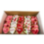 Assorted Valentine Cookies with Royal Sugar Icing – 25 pcs x 80g | Gourmet Gift for Valentine’s Day