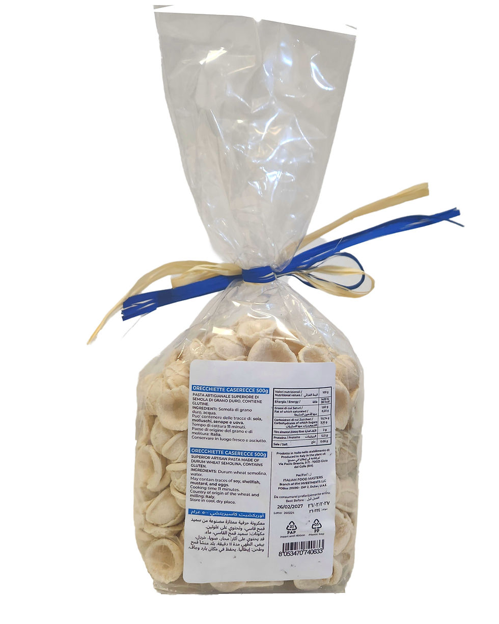 Miniatura: Orecchiette Bronze Die Italian Pasta Apulia 500g