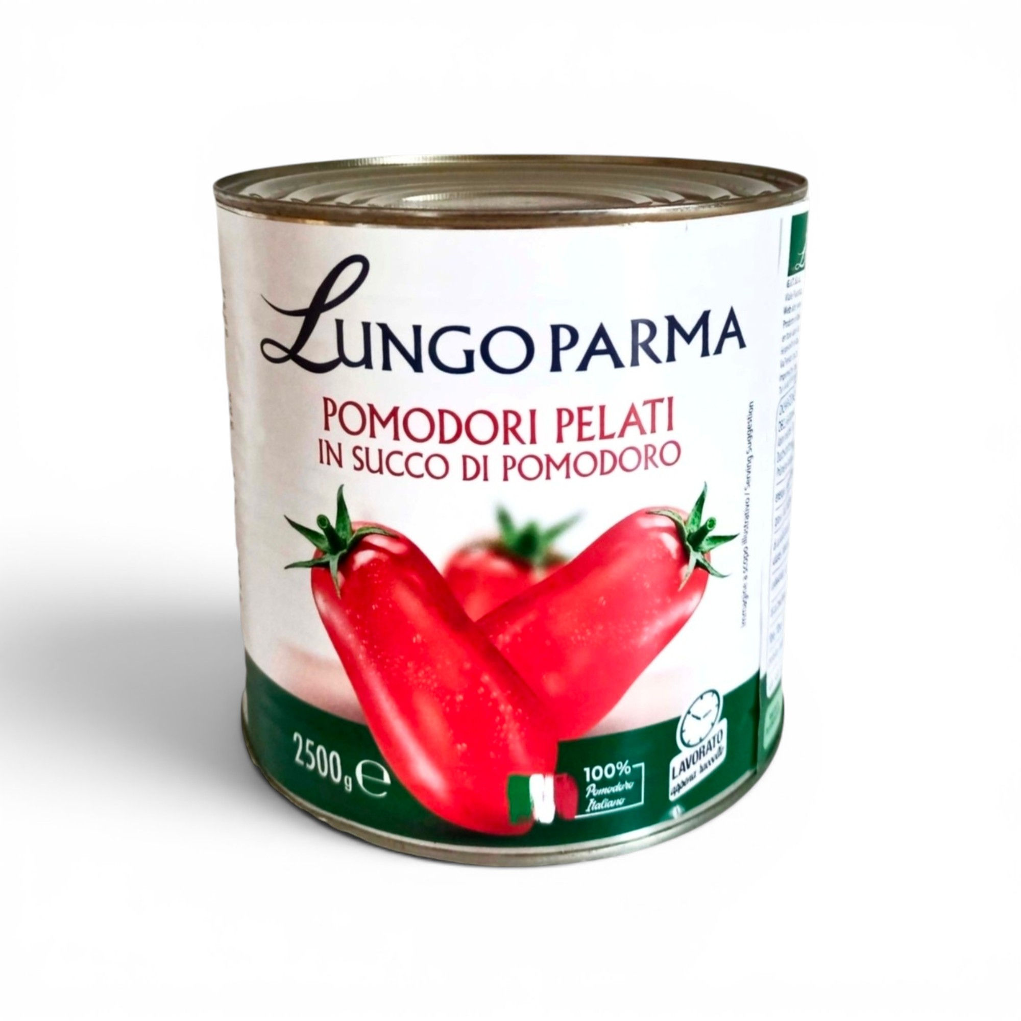 Lungo Parma Whole Peeled Tomatoes in Tomato Juice 2500g | Italian Tomatoes Dubai UAE