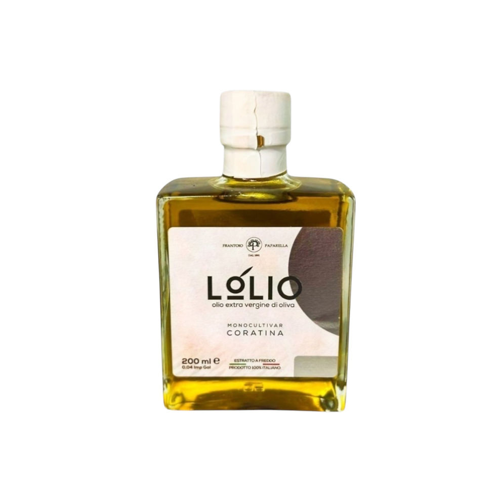 Extra Virgin Olive Oil Monocultivar Coratina | Cold-Pressed - 200 ml