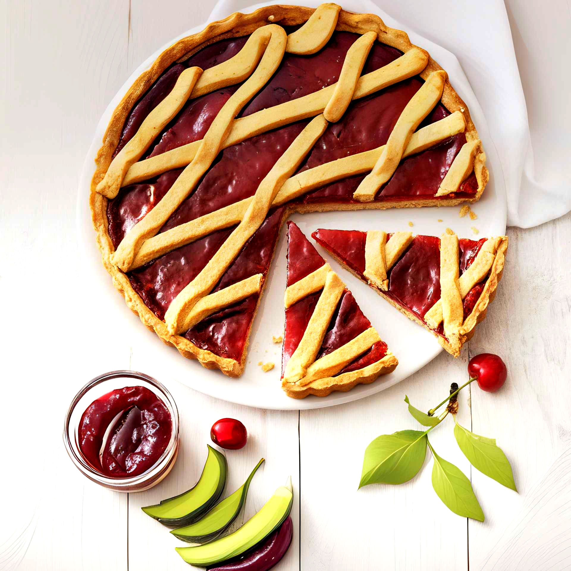Cake Cherry Tart 960g