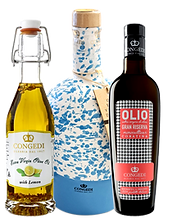 مجموعة زيت الزيتون البكر الممتاز من بوليا إيطاليا في معرض IFM Gourmet دبي