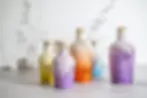 Mini Handmade Ceramic Jar with Premium Olive Oil - 100ml - Pink