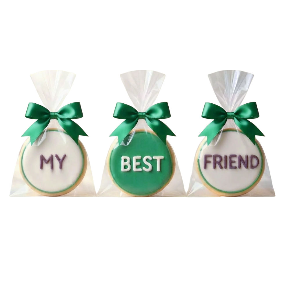 My Best Friend Sugar-Iced Cookies – Set of 3 | IFM Dubai