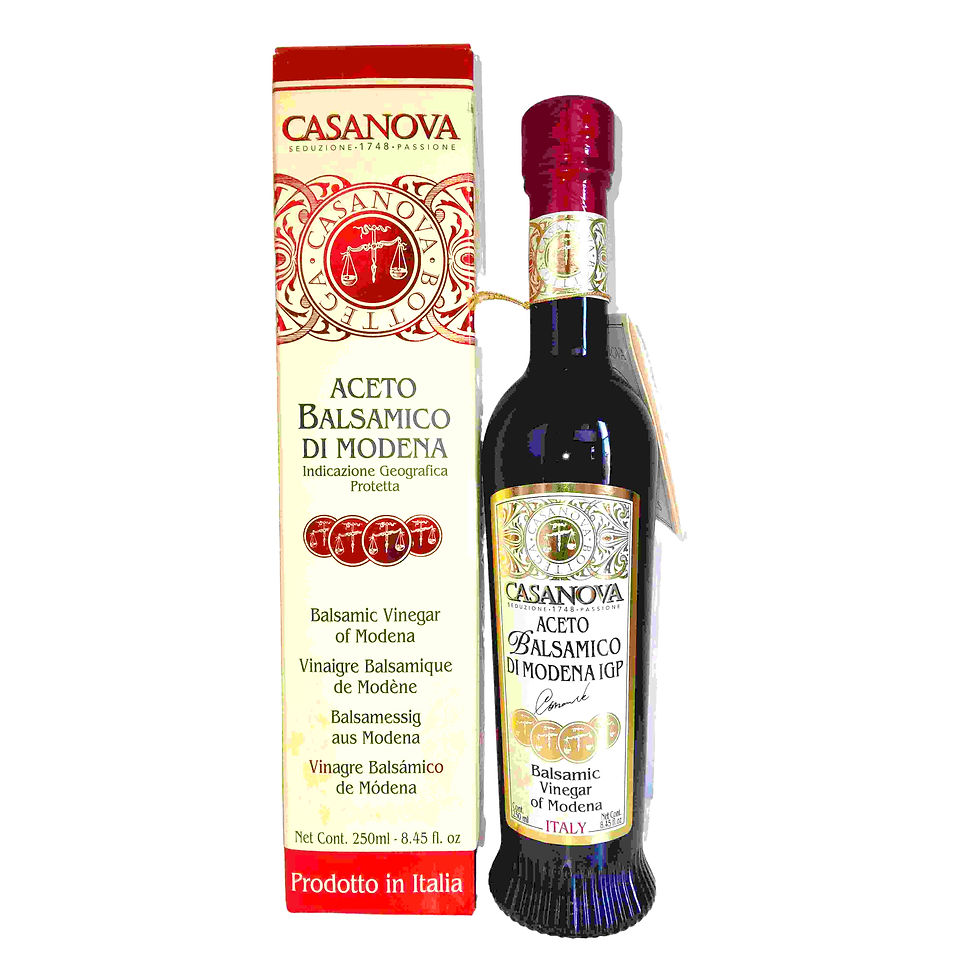 Casanova 1748 Balsamic Vinegar of Modena IGP 4 Medals 250ml
