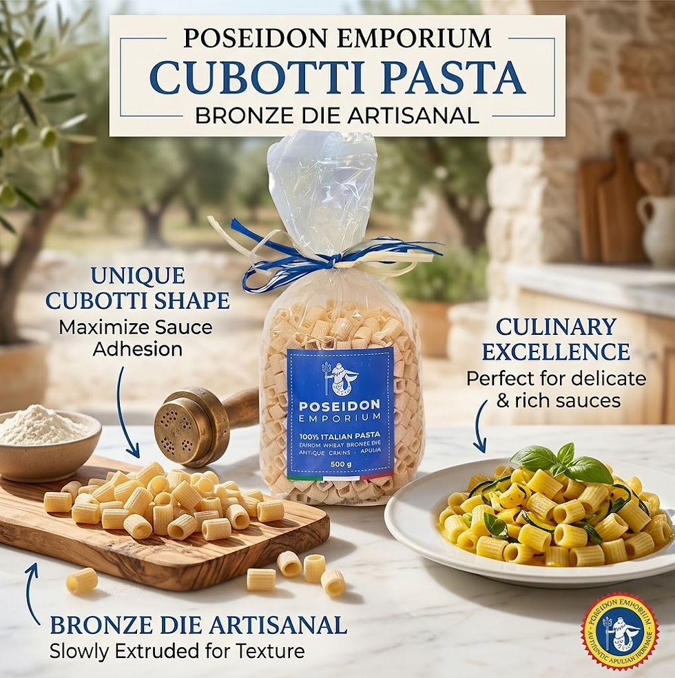 Cubotti Bronze Die Pasta Poseidon Emporium 500g Dubai