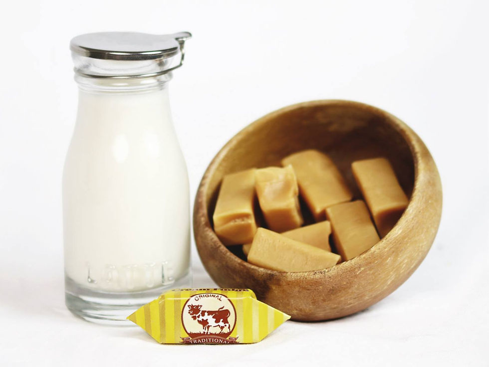 Candy Cream Liquorice Caramel Polish Mou Fudge – 270g Soft & Sweet Treat