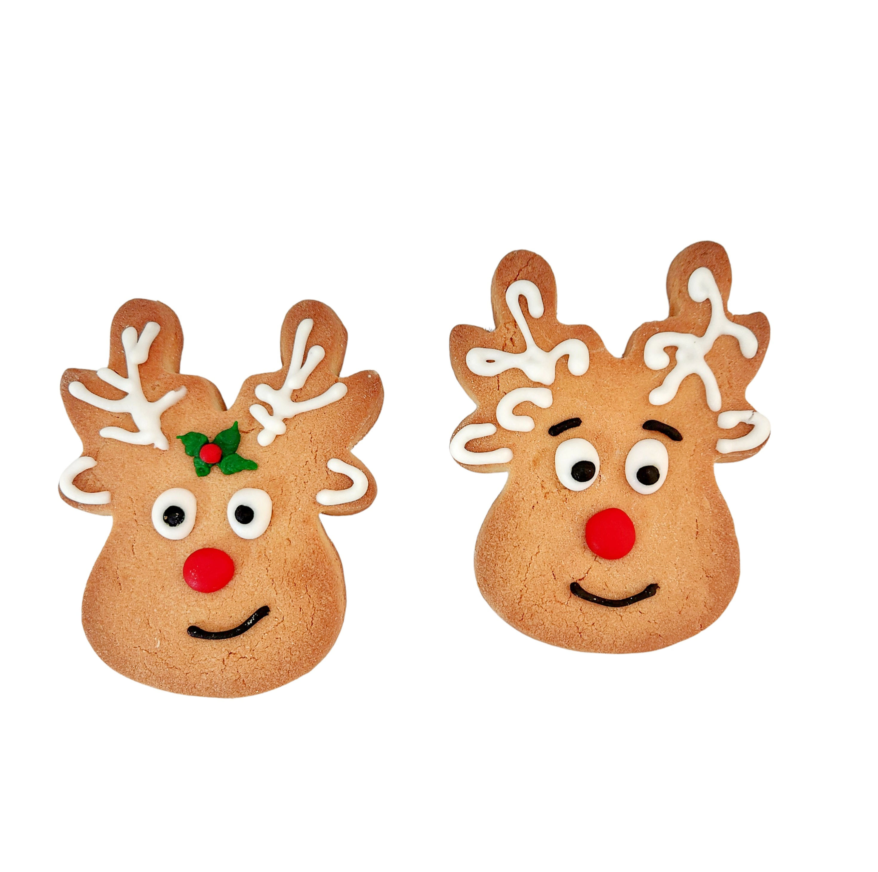 Christmas Cookies Shortcrust Pastry Biscuits Deers