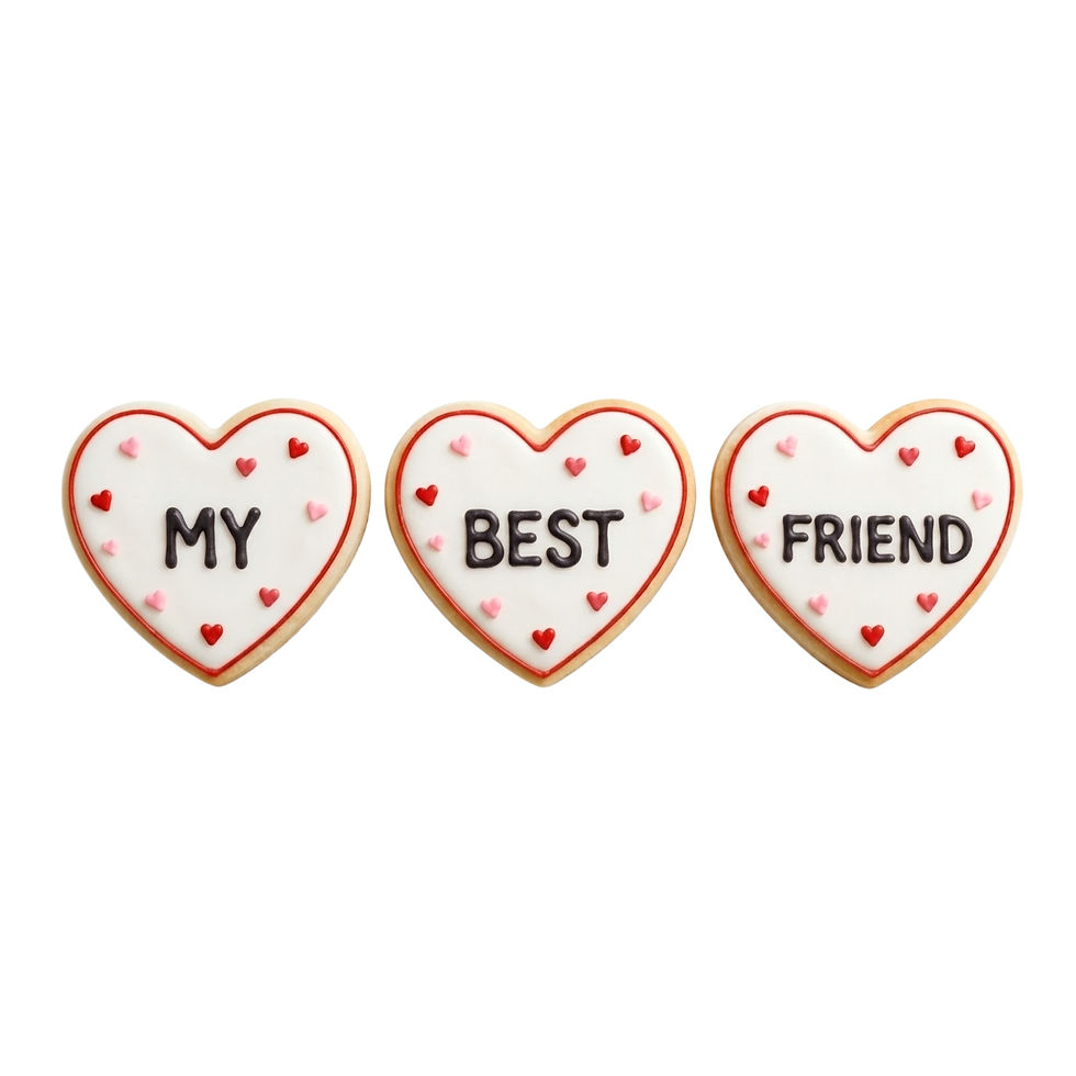 My Best Friend Cookie Sugar-Iced Cookies Girl – Set of 3 | IFM Dubai