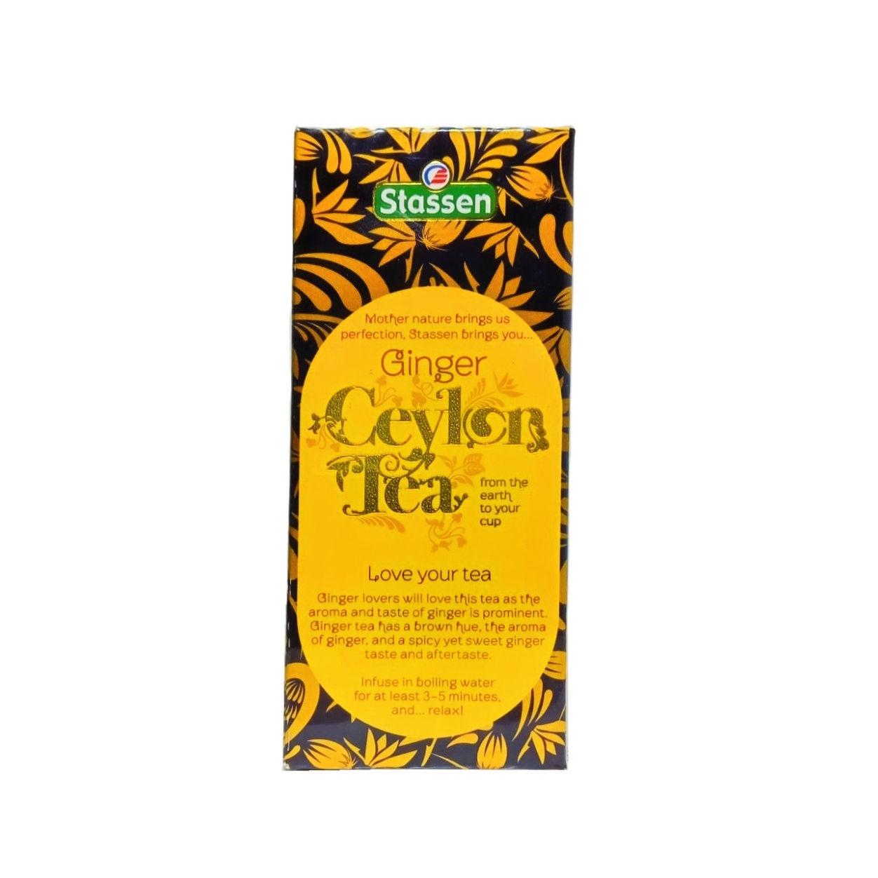 Ginger Ceylon Black Tea – 25 x 1.5g