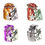 Thumbnail: Panettone Mini Chocolate Drops in Metallic Pouch Assorted Colors