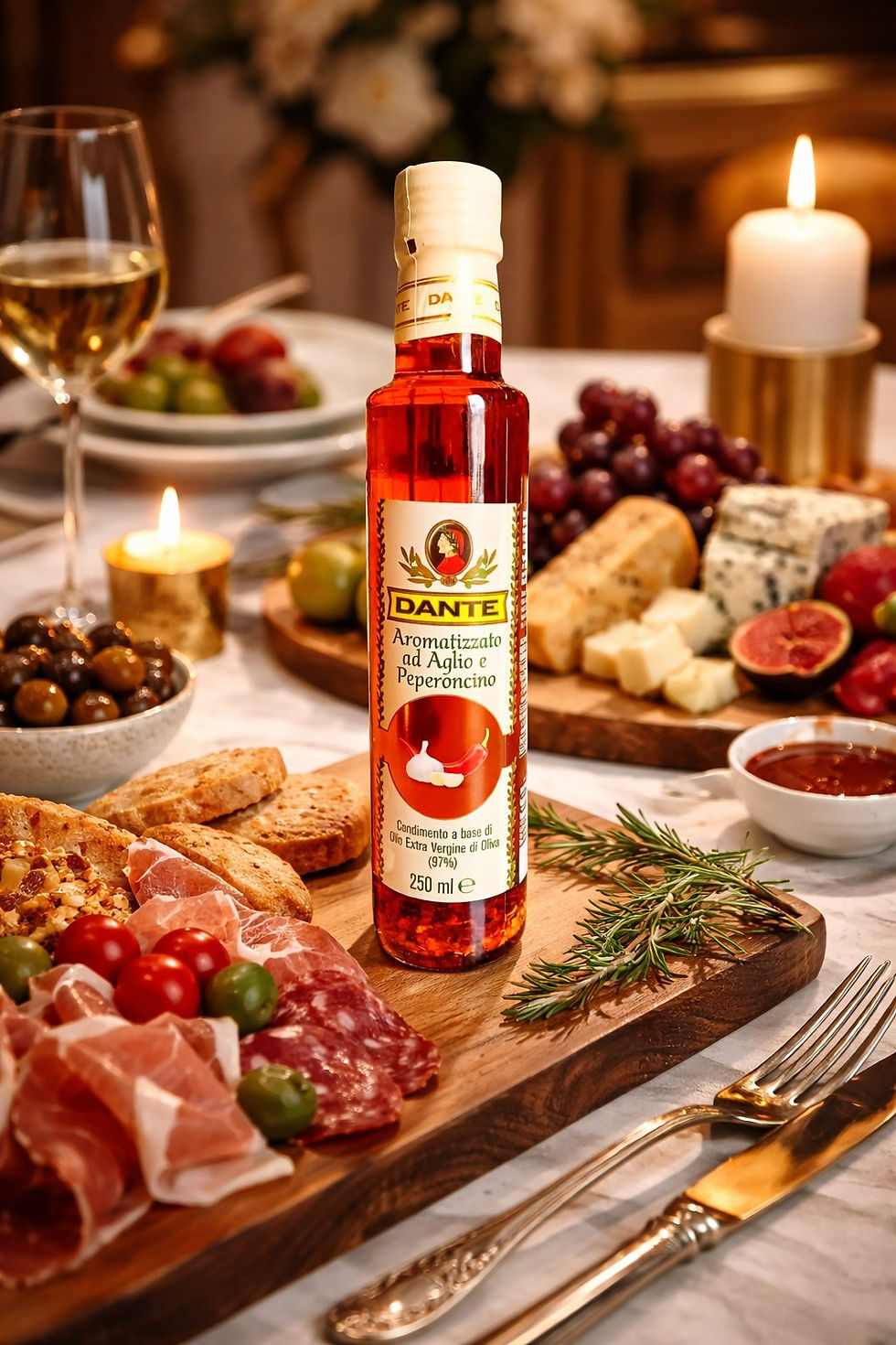 Thumbnail: Olive Oil Infused with Garlic & Chili