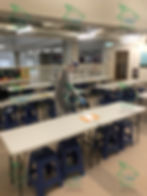 幫助嘉諾撒聖方濟各書院消毒