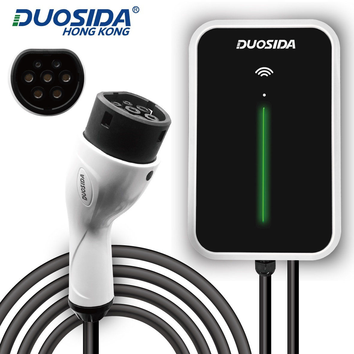 Duosida UBOX II 22kw 三相 32A Wall Box 充電器 帶 WIFI/藍芽/4G/LAN
