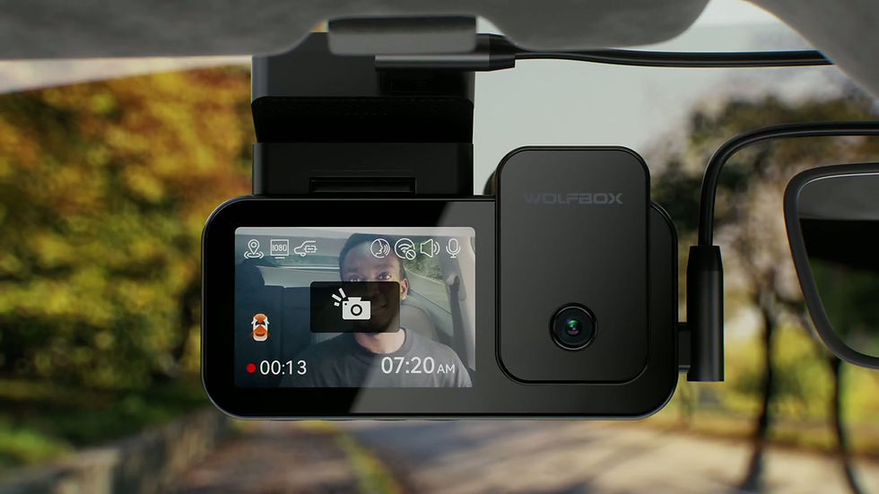 縮圖：WOLFBOX X5 3 Channel 4K HDR Dash Cam 行車記錄儀