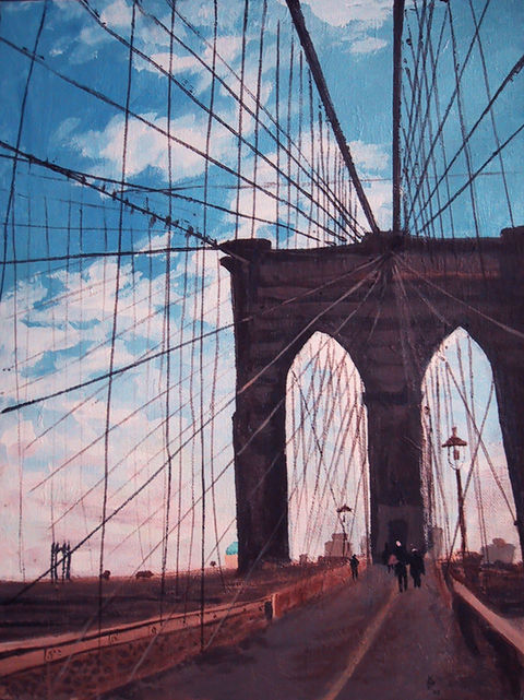 Brooklyn Bridge in New York City